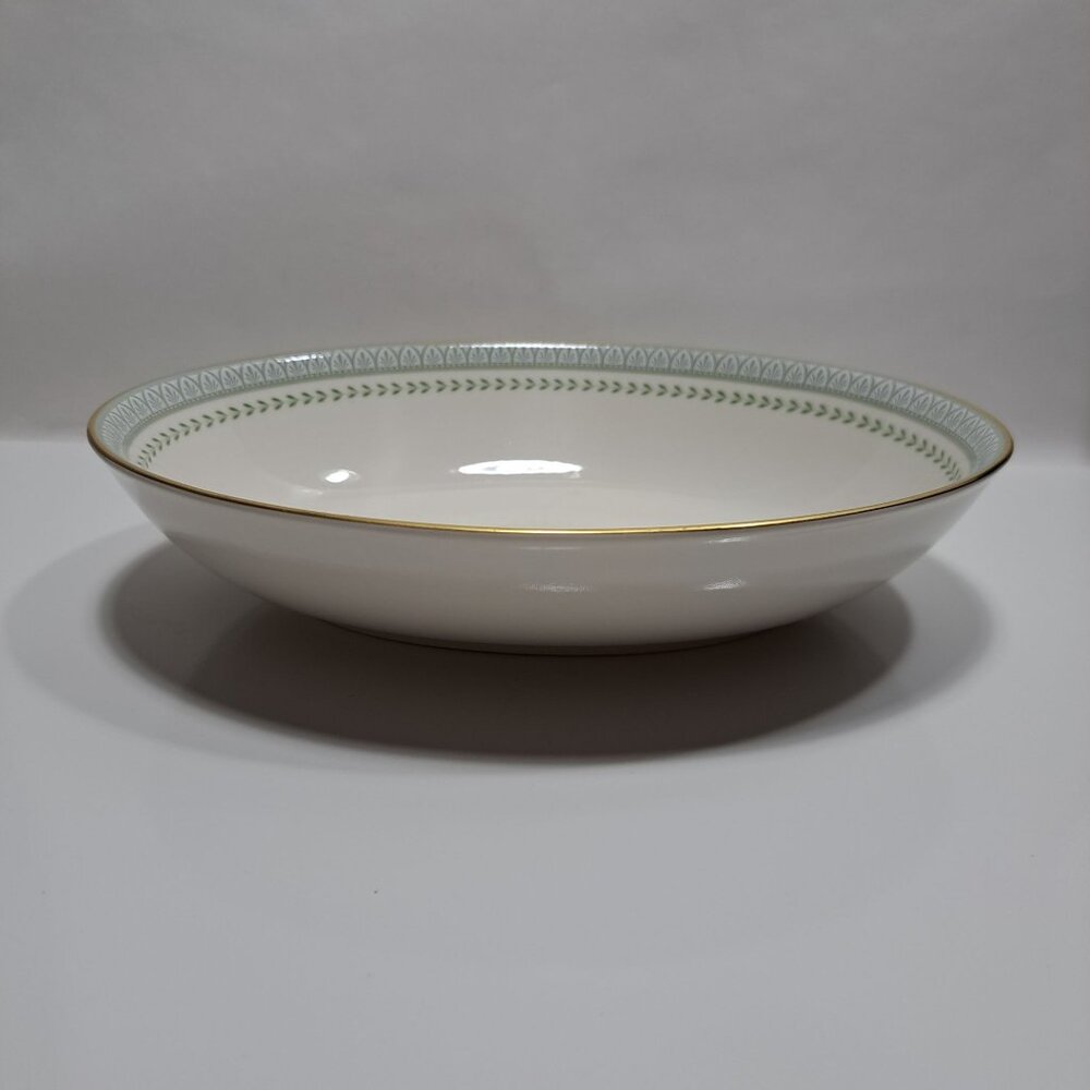 Royal Doulton English Fine Bone China Oval Platter Vintage Gold Trimmed